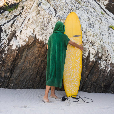 frottee surf poncho