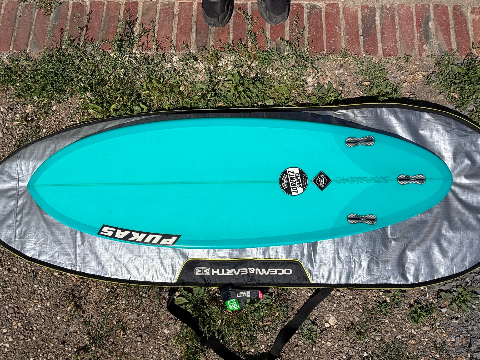 Shortboard 5'6" Pukas - LANGBRETT