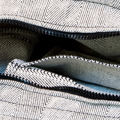 fischgrat shopper | leder - LANGBRETT