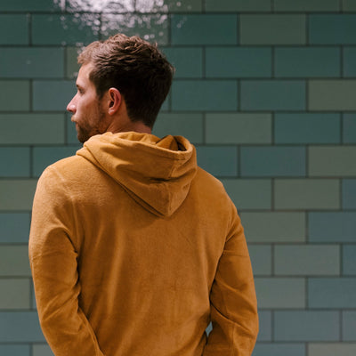frottee hoodie - LANGBRETT
