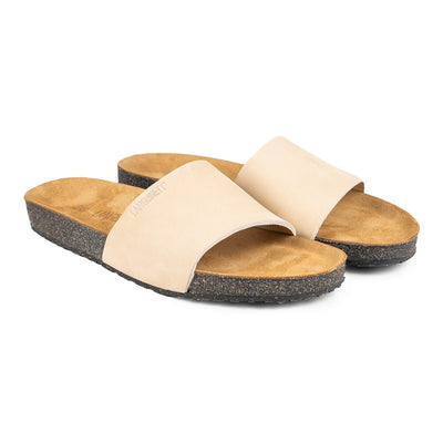 GURLETTE pantolette | nubukleder - LANGBRETT